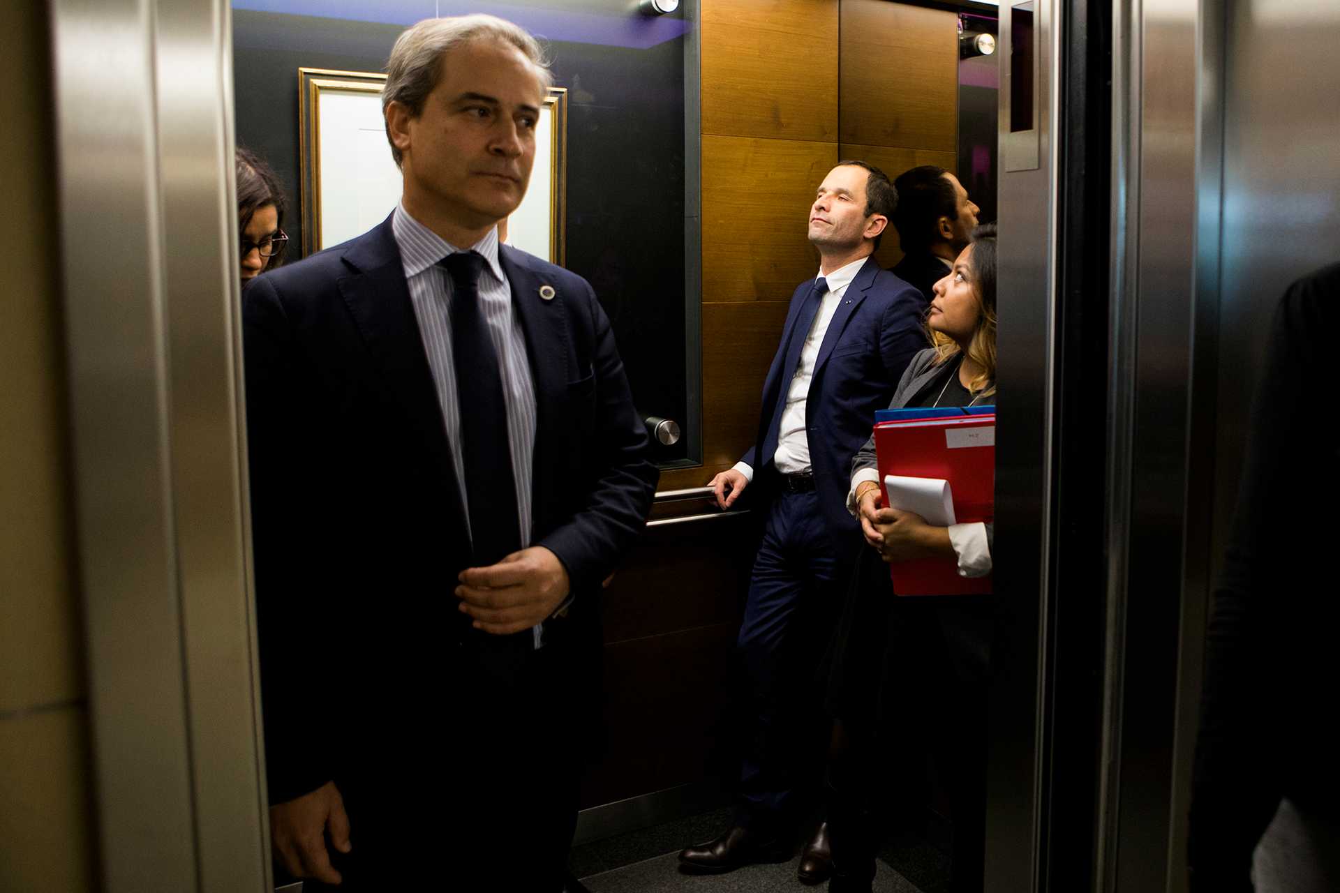 Benoît Hamon, presidential candidate PS France 2017 (Brussels, Belgium)