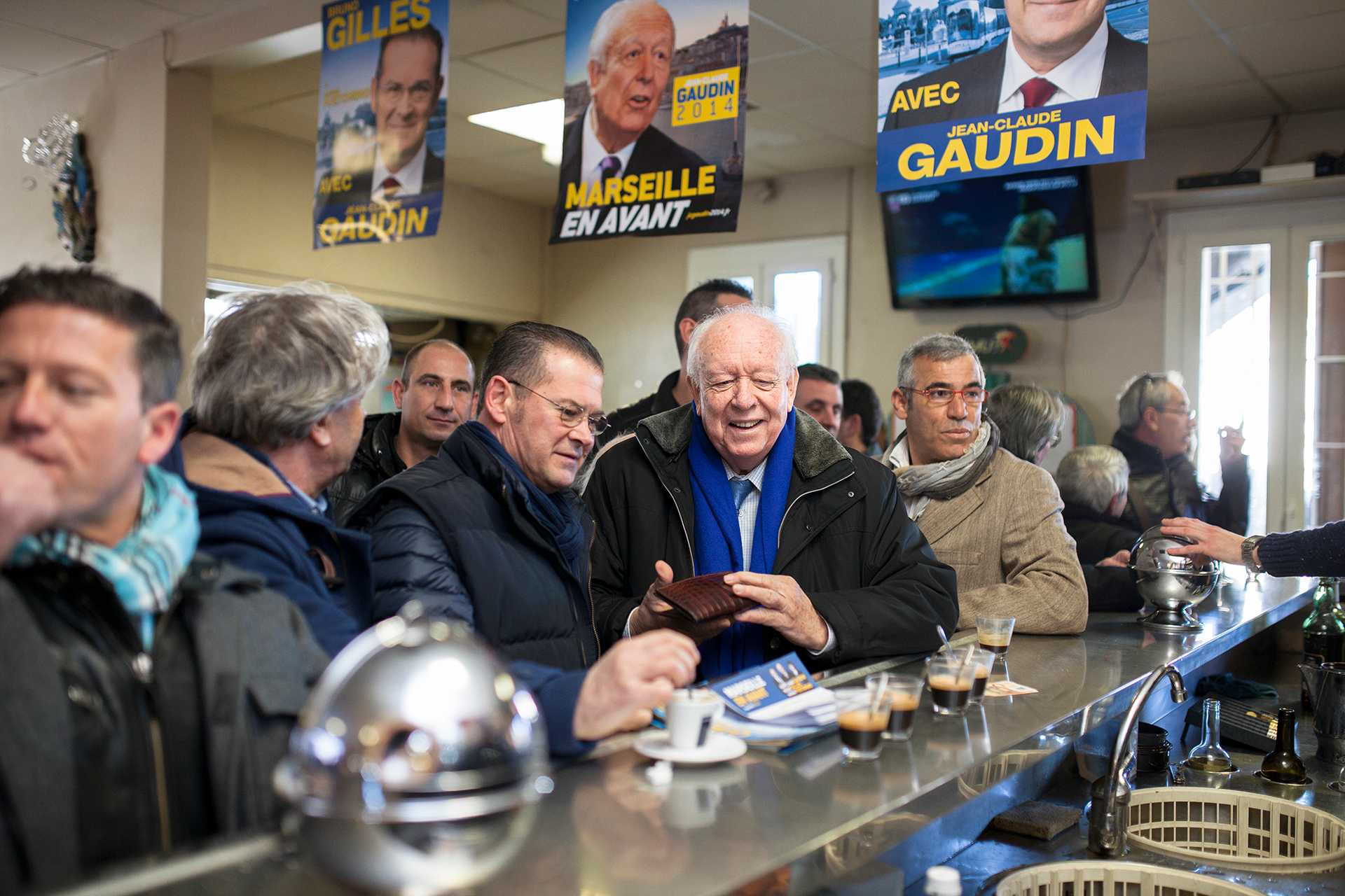 Jean Claude Gaudin, Mayor of Marseille