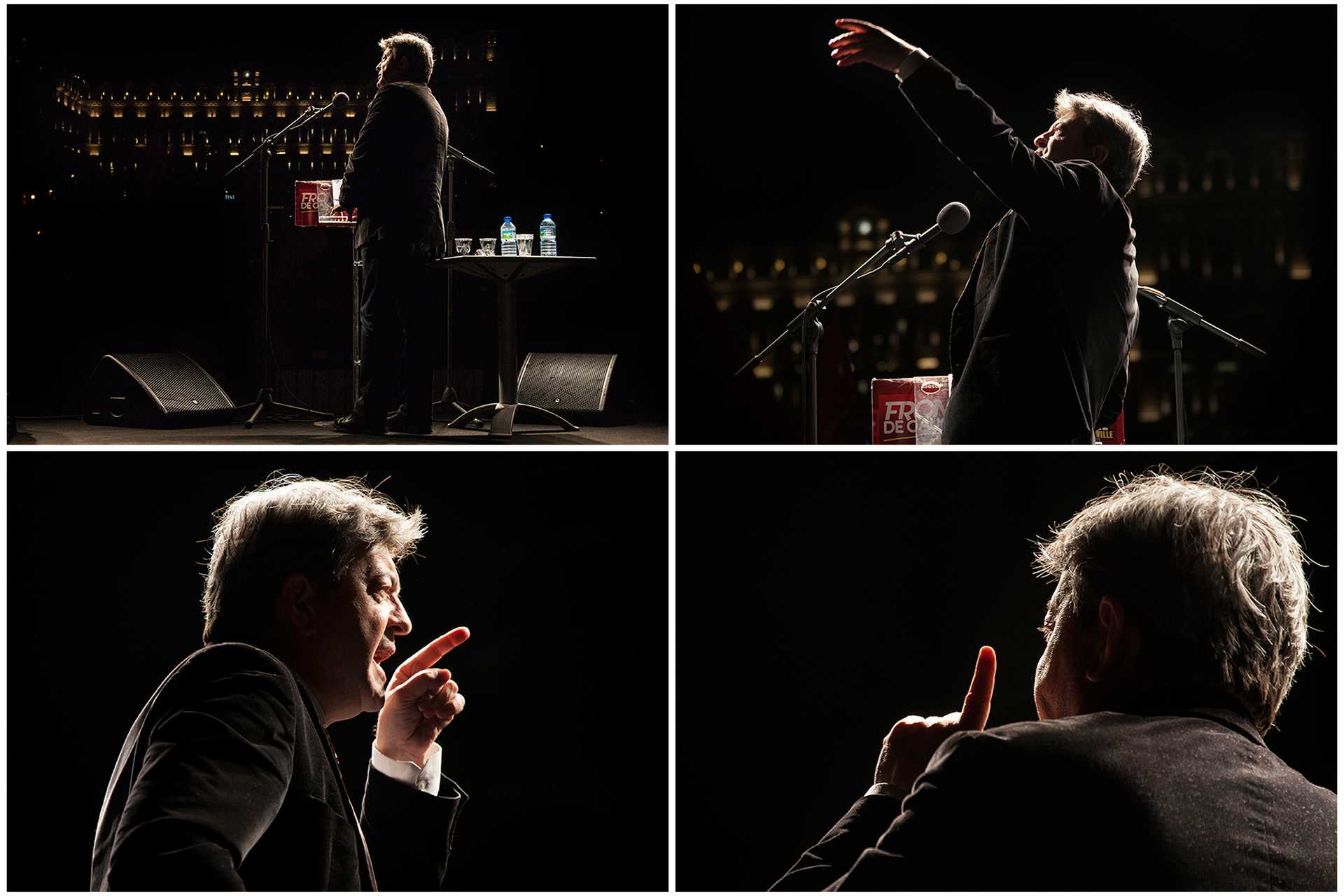 Jean-Luc Mélenchon presidential candidate France 2017 member of La France Insoumise (Marseille, France)Jean-Luc Mélenchon presidential candidate France 2017 member of La France Insoumise (Marseille, France)